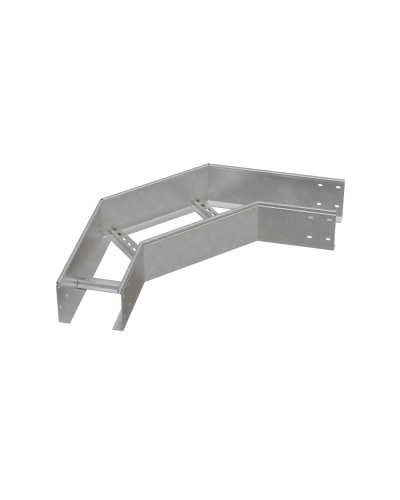 Угол лестничный горизонтальный 90 гр. 150х200х1,2 мм HD85 N КМ-профиль (LGL90-150-200-1.2 HD85 N) в Домодедово Аксессуары для лотков Pintop.ru