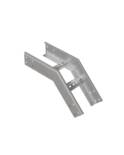 Угол лестничный вертикальный внешний 45 гр. 100х300х1,2 мм INOX304 N КМ-Профиль (LVL45-100-300-1.2 INOX304 N) в Домодедово Аксессуары для лотков Pintop.ru