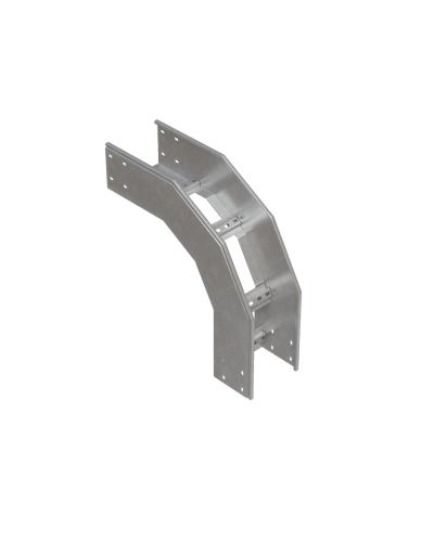 Угол лестничный вертикальный внешний 90 гр. 150х700х1,2 мм HD85 N КМ-профиль (LVL90-150-700-1.2 HD85 N) в Домодедово Аксессуары для лотков Pintop.ru