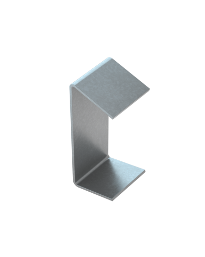Распорка для швеллера 50х50х2,5 мм (под основание 160 мм) HD КМ-профиль (RP45-148-2.5 HD) в Домодедово Аксессуары для лотков Pintop.ru