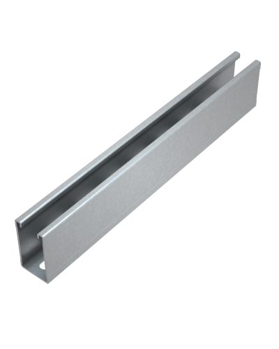 Страт-профиль 41х72 L200 мм s:2,5 КМ-Профиль (STPU41-72-200) в Домодедово Аксессуары для лотков Pintop.ru