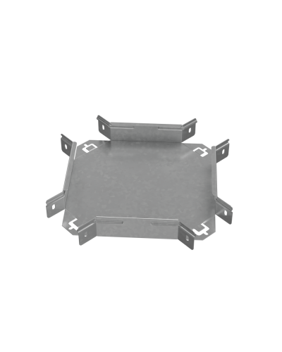 Х-разветвитель 50х100 мм ПЛЮС HD КМ-Профиль (XDplus50-100 HD) в Домодедово Аксессуары для лотков Pintop.ru