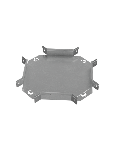 Х-разветвитель 50х150 мм ПЛЮС HD85 КМ-профиль (XDplus50-150 HD85) в Домодедово Аксессуары для лотков Pintop.ru