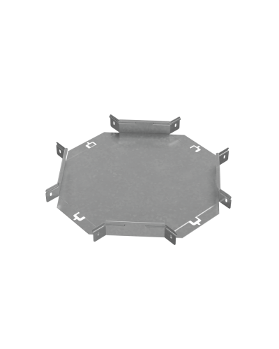 Х-разветвитель 50х200 мм ПЛЮС КМ-Профиль (XDplus50-200) в Домодедово Аксессуары для лотков Pintop.ru