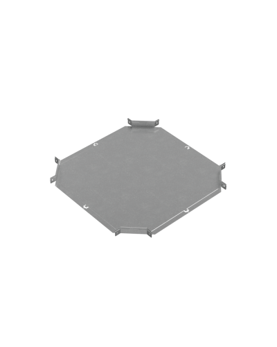 Х-разветвитель 50х600 мм ПЛЮС INOX304 КМ-Профиль (XDplus50-600 INOX304) в Домодедово Аксессуары для лотков Pintop.ru