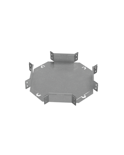 Х-разветвитель 80х200 мм ПЛЮС HD85 КМ-профиль (XDplus80-200 HD85) в Домодедово Аксессуары для лотков Pintop.ru