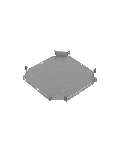 Х-разветвитель 80х500 мм ПЛЮС INOX304 КМ-Профиль (XDplus80-500 INOX304) в Домодедово Аксессуары для лотков Pintop.ru