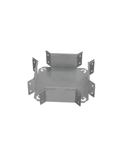 Х-разветвитель 100х100 мм ПЛЮС HD85 КМ-профиль (XDplus100-100 HD85) в Домодедово Аксессуары для лотков Pintop.ru