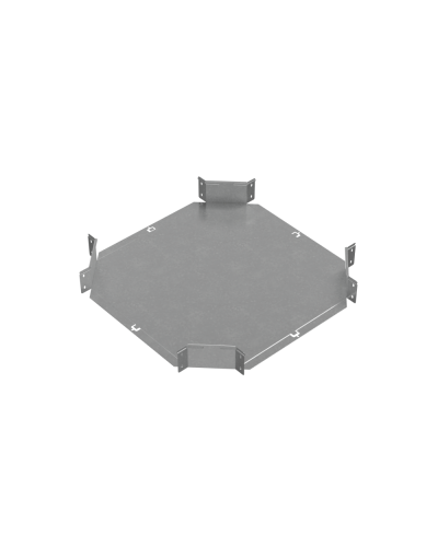 Х-разветвитель 100х500 мм ПЛЮС HD85 КМ-профиль (XDplus100-500 HD85) в Домодедово Аксессуары для лотков Pintop.ru