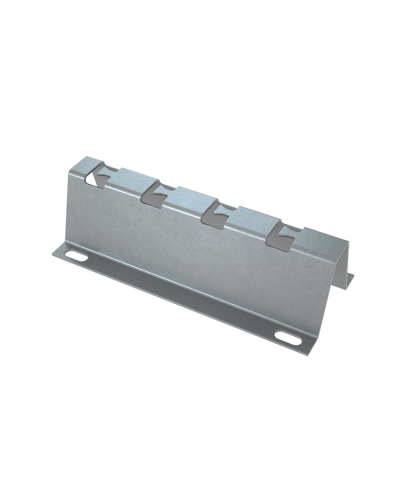 Универсальная скоба безвинтовая 100 мм INOX304 КМ-Профиль (USBV100 INOX304) в Домодедово Держатели, клипсы, скобы Pintop.ru