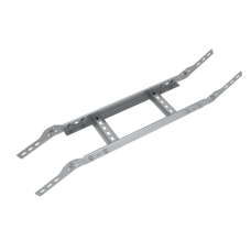 Вертикальный шарнирный угол 100х400х1,5 мм HD85 КМ-профиль (LSHL100-400-1.5 HD85)