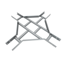 Х-разветвитель лестничный 100х400х1,5 мм "Быстрый монтаж" КМ-Профиль (LXDS100-400-1.5)