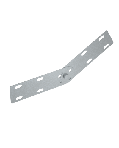 Шарнирный соединитель лестничного лотка 80 мм Быстрый монтаж КМ-Профиль (LSHS2) в Домодедово Аксессуары для лотков Pintop.ru