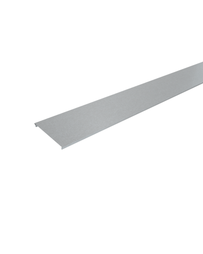 Крышка лестничного лотка 100х0,8 L2500 мм HD КМ-Профиль (KLL100-0.8-2500 HD) в Домодедово Аксессуары для лотков Pintop.ru