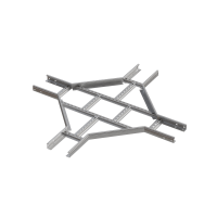 Х-разветвитель лестничный 50х400х2,0 мм HD85 N КМ-профиль (LXD50-400-2.0 HD85 N)