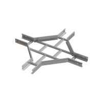 Х-разветвитель лестничный 80х150х1,2 мм HD85 N КМ-профиль (LXD80-150-1.2 HD85 N)