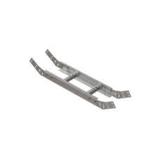 Вертикальный шарнирный угол 80х200х1,5 мм HD85 N КМ-профиль (LSHL80-200-1.5 HD85 N)