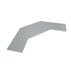 Крышка лестничного горизонтального угла 90 гр. 400 мм INOX304 КМ-Профиль (KLGL90-400 INOX304)