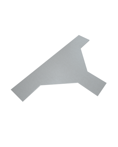 Крышка лестничного Т-отвода 600 мм HD85 КМ-профиль (KLTD600 HD85) в Домодедово Аксессуары для лотков Pintop.ru