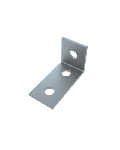 Уголок удлиненный (3 отверстия) HD КМ-Профиль (USG3 HD) в Домодедово Аксессуары для лотков Pintop.ru