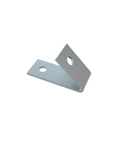 Уголок c острым углом 135 гр. с двумя отверстиями HD КМ-профиль (USG135-2 HD) в Домодедово Аксессуары для лотков Pintop.ru