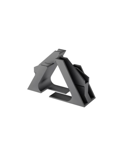 Универсальное крепление для кабеля диаметром 33-40 мм (основная часть) КМ-Профиль (UKK60) в Домодедово Аксессуары для лотков Pintop.ru