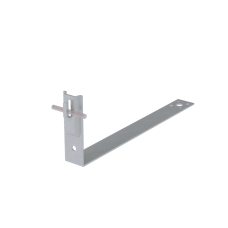 Черепичный держатель зажимной на обрешётку для прутка Ø 5-8 мм L380 мм H100 мм HD КМ-Профиль (CDZO-L380-D5-8 HD)