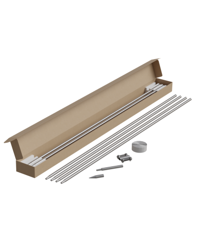 Комплект заземления из 6 стержней Ø 16 мм L=1,5 м TD КМ-Профиль (KTZ-D16-6 TD) в Домодедово Монтажные материалы Pintop.ru