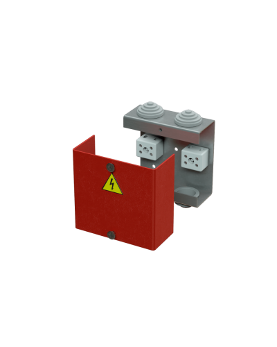 Коробка распределительная огнестойкая КРОПС, IP41, габаритные размеры 80х80х35 мм, для кабелей сечением до 4 мм2, 6 клемм КМ-Профиль (FRJB-KM-ST1-4-06-КРОПС-IP41) в Домодедово Распределительные коробки Pintop.ru