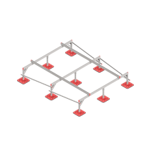 Опорная конструкция для установки оборудования TECHNORAPTOR FOOT 2500х3000 тип 1 КМ-профиль (KM-TR-F-SSEI-2500-3000-1)