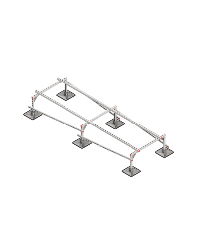 Опорная конструкция для установки оборудования TECHNORAPTOR STEELFOOT 1000х3000 HD КМ-профиль (KM-TR-STF-SSEI-1000-3000 HD) в Домодедово Системы видеонаблюдения Pintop.ru