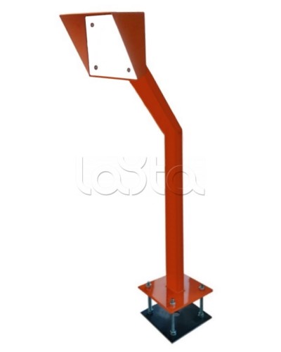 Стойка для считывателя Аякс 150х250 мм, черная, Базовая, наклонная в Домодедово Дополнительное оборудование для СКУД Pintop.ru