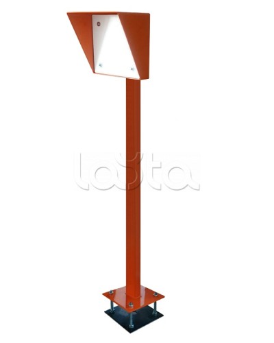 Стойка для считывателя Аякс 150х250 мм, черная, Базовая, прямая в Домодедово Дополнительное оборудование для СКУД Pintop.ru