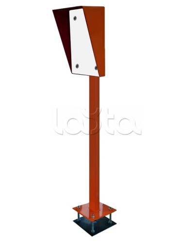 Стойка для считывателя Аякс 300х400 мм, оранжевая, Базовая, прямая в Домодедово Дополнительное оборудование для СКУД Pintop.ru