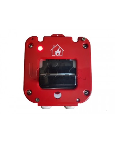 Извещатель пожарный взрывозащищённый ручной Магнито-контакт ИП535Ех «СЕВЕР» (Пластиковый ввод 11-17 мм. IP 66/67) в Домодедово Пожарные извещатели (Ex) Pintop.ru