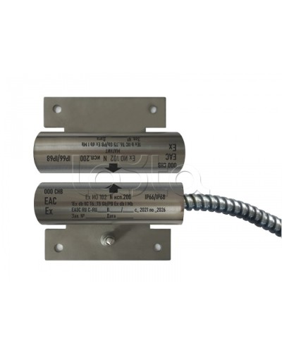 Извещатель охранный точечный магнитоконтактный взрывозащищённый Магнито-контакт Ех ИО102 N исп.200 вывод с магнитом М-100 1Ex d IIC T6 Gb / РB Ex d I Mb в Домодедово Извещатели охранные (Ex) Pintop.ru