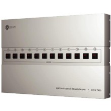 Щит выходной коммутации с грозозащитой на 12 линий МЕТА 7451