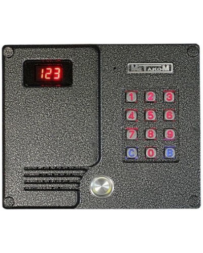 Многоабонентный антивандальный блок вызова Метаком МК2007-ТМЕ в Домодедово Блоки вызова многоабонентные Pintop.ru