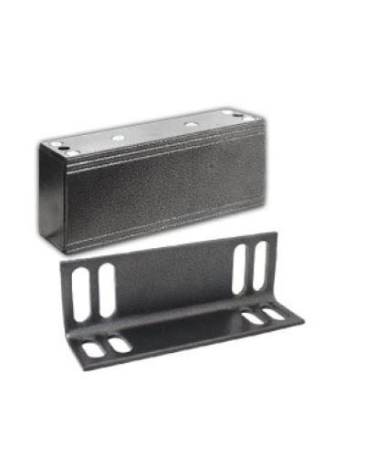 Замок электромагнитный Олевс М1-500 с уголком серебряный антик в Домодедово Электромагнитные замки Pintop.ru