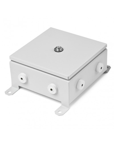 Коробка монтажная огнестойкая металлическая герметичная КМОМГ (12к х 2,5мм) 150х200х60 IP 54 (6 вводов) ПожТехКабель (076-403) в Домодедово Распределительные коробки Pintop.ru