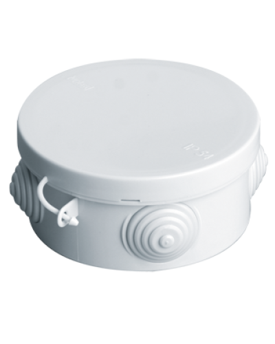 Коробка распаячная, с эластичными мембранными вводами, 85x40 (120 шт/уп) ПожТехКабель 040-039 в Домодедово Распределительные коробки Pintop.ru