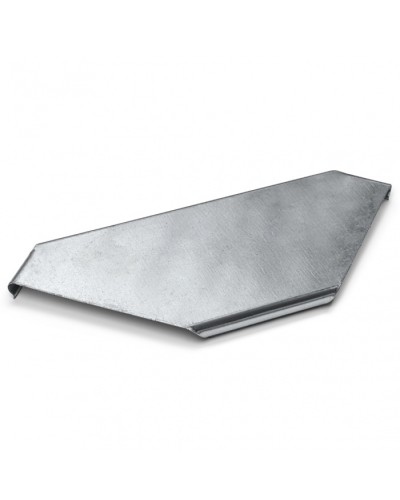 Крышка плоского угла 45° 600x15 (0,7) ПожТехКабель (550-008) в Домодедово Аксессуары для лотков Pintop.ru