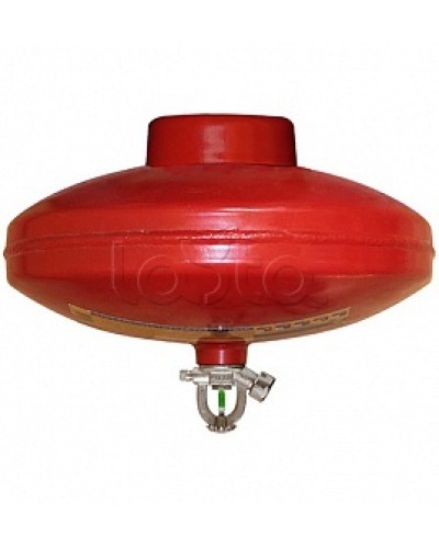 Модуль порошкового пажаротушения ПОЖТЕХНИКА МПП-7/93 МИГ (диск) (температура срабатывания +93°С) (красный) в Домодедово Модули порошковые Pintop.ru