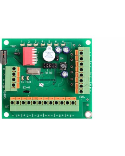 Модуль расширителя шлейфов Полисервис EX-6-1 в Домодедово Модули сопряжения Pintop.ru