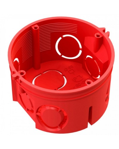 Коробка установочная безгалогенная (HF) 68х42 без соединителя (245шт/кор) Промрукав (80-0501) в Домодедово Распределительные коробки Pintop.ru