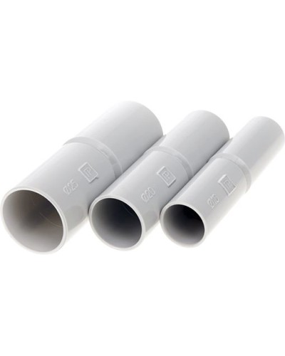 Патрубок-муфта д16 (100 шт/уп) Промрукав PR.01716 в Домодедово Повороты, муфты, тройники Pintop.ru