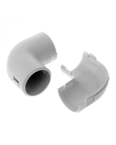 Соединитель угловой разборный д16 (100 шт/уп) Промрукав PR.07516 в Домодедово Повороты, муфты, тройники Pintop.ru