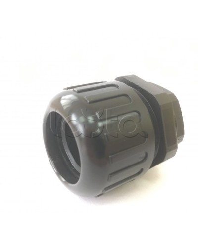 Муфта вводная усиленная (IP68) для гофрированных труб черная ВМУ-ГТ-32 (М32) Промрукав (PR08.3279) в Домодедово Повороты, муфты, тройники Pintop.ru