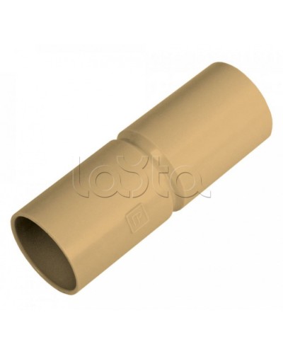 Патрубок-муфта с ограничителем сосна д25 (5шт/300шт уп/кор) Промрукав (PR13.0225) в Домодедово Повороты, муфты, тройники Pintop.ru