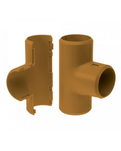 Тройник разборный бук д32 (1шт/200шт уп/кор) Промрукав (PR13.0258) в Домодедово Повороты, муфты, тройники Pintop.ru